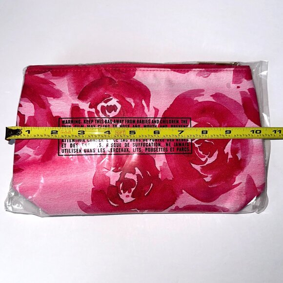 Lancome 7-Piece Skincare & Makeup Set with Floral Pouch FACTORY SEALED NWT - Picture 4 of 5